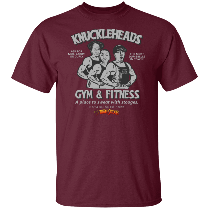 Three Stooges Knuckleheads Gym & Fitness T-Shirt