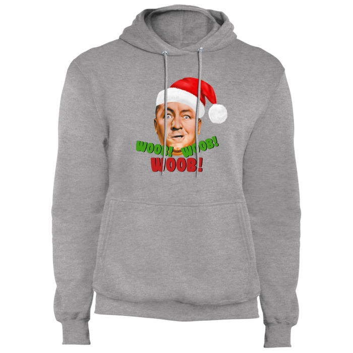 Three Stooges Curly Christmas Woob Fleece Pullover Hoodie