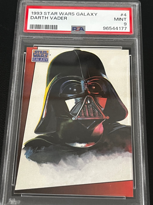1993 Topps Star Wars Galaxy #4 DARTH VADER PSA 9