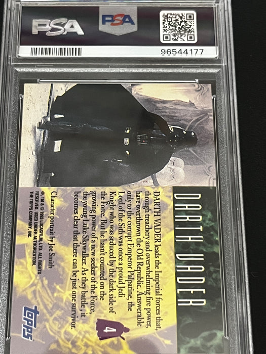 1993 Topps Star Wars Galaxy #4 DARTH VADER PSA 9