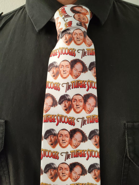 Three Stooges Logo Neck Tie