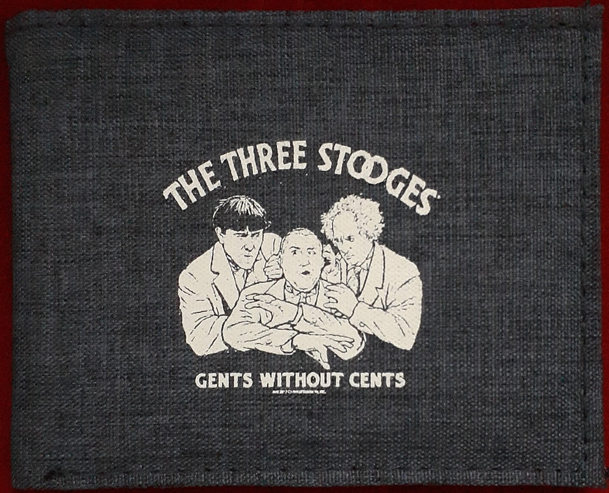 Three Stooges Wallet - Gents Without Cents - RFID Protection