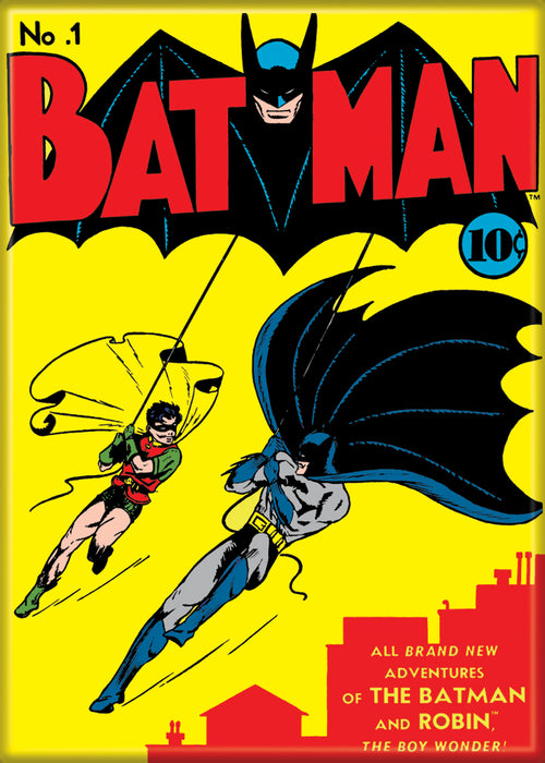 Batman & Robin DC Comic Book Cover 2.5" x 3.5" Magnet for Refrigerators