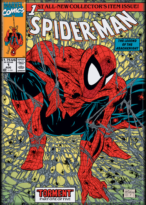 Spider Man Marvel Comics 2.5" x 3.5" Magnet for Refrigerators