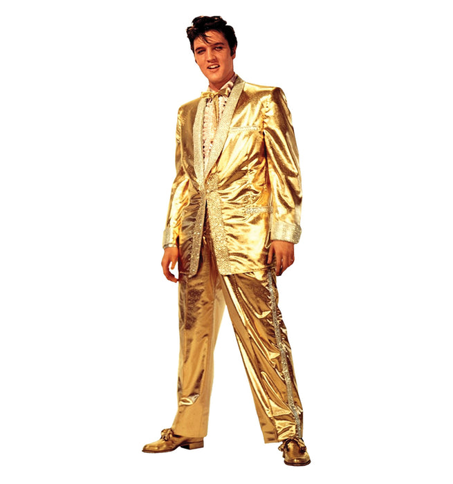 Elvis Presley Gold Suit Cardboard Cutout Stand-Up