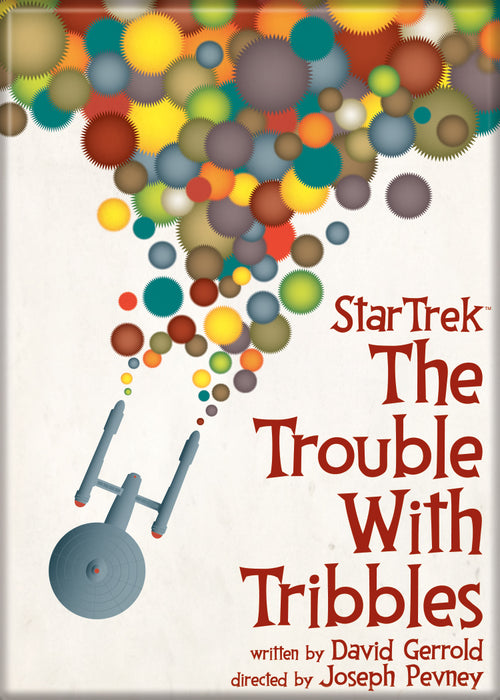 Star Trek The Trouble With Tribbles 2.5" x 3.5" Magnet for Refrigerators