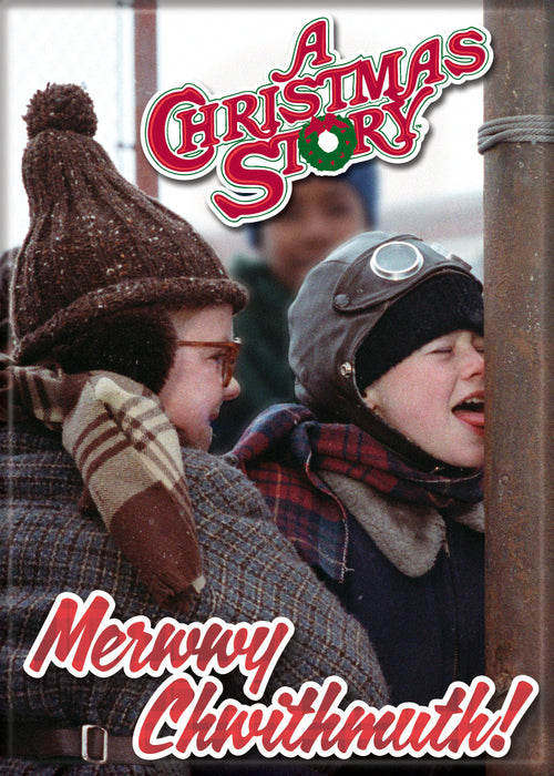 A Christmas Story Merry Chrithmuth 2.5" x 3.5" Magnet for Refrigerators
