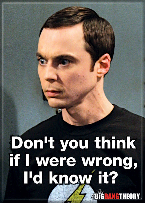 Big Bang Theory Sheldon I Know It - Bazinga 2.5" x 3.5" Magnet for Refrigerators