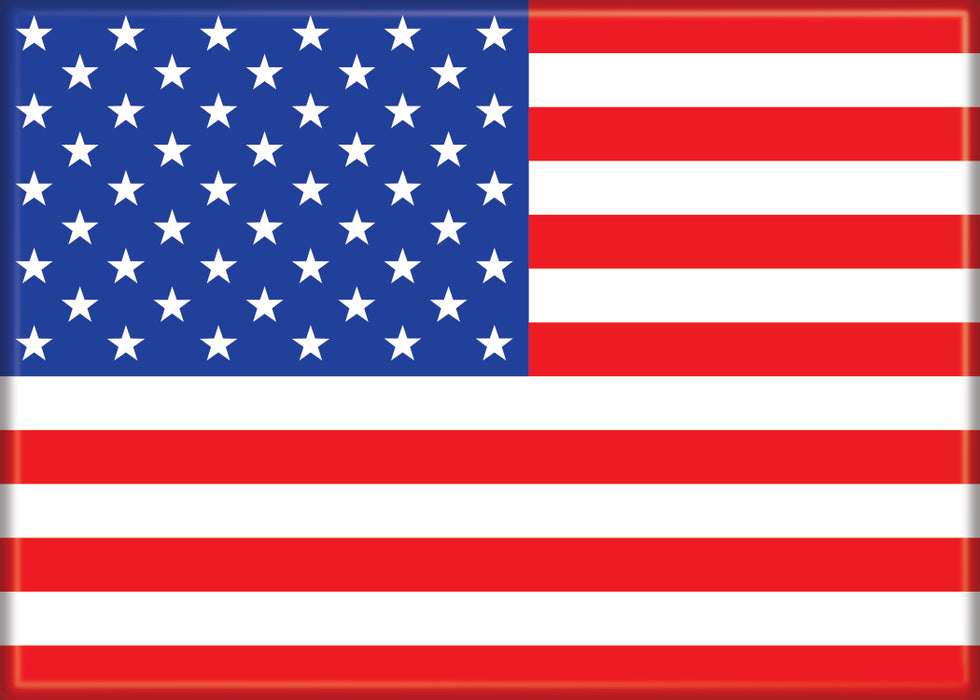 American Flag 2.5" x 3.5" Magnet for Refrigerators