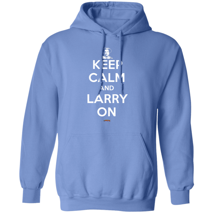 Three Stooges Keep Calm And Larry On Pullover Hoodie Sweatshirt