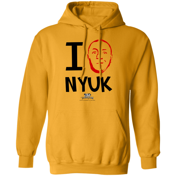 Three Stooges Curly I Love NYUK Pullover Hoodie