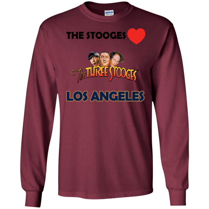 Three Stooges Love Los Angeles Long Sleeve Shirt