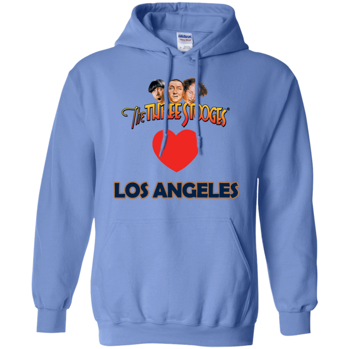 Three Stooges Love Los Angeles Heart Hoodie