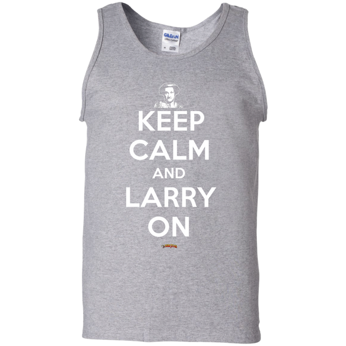 Three Stooges Keep Calm And Larry On Tank Top