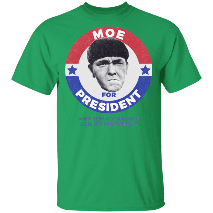 Three Stooges Moe For President T-Shirt