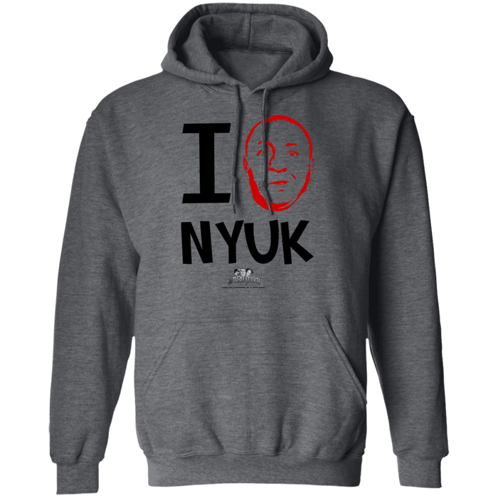 Three Stooges Curly I Love NYUK Pullover Hoodie