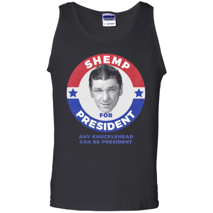 Three Stooges Shemp For President Tank Top