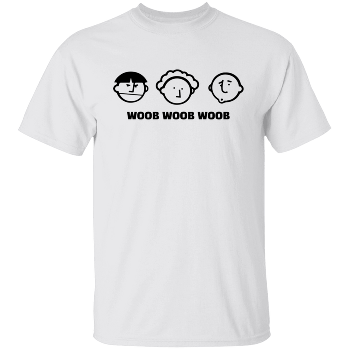 Three Stooges Woob Woob Woob Cartoon T-Shirt