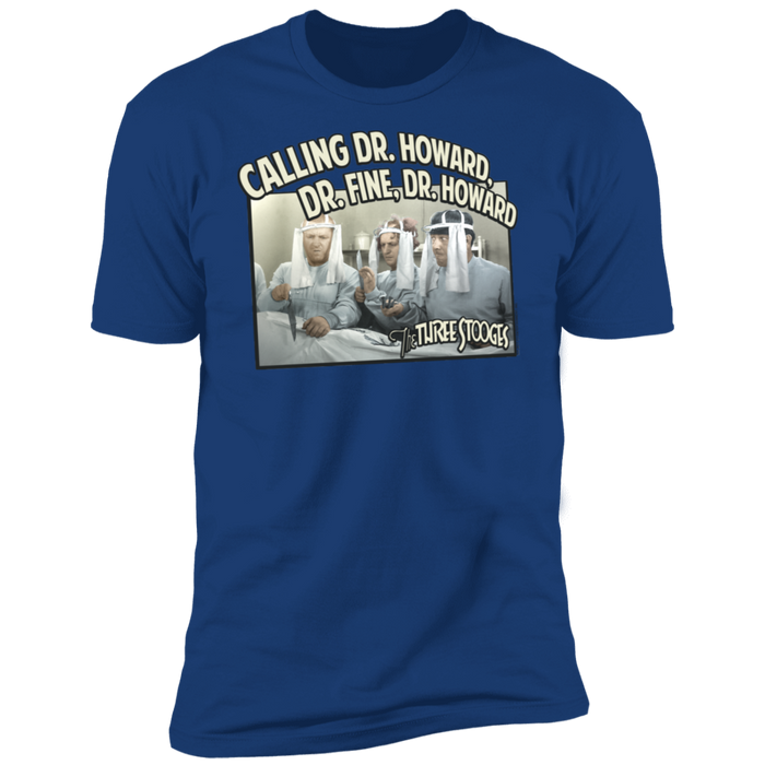 Three Stooges Doctors Premium Short Sleeve T-Shirt