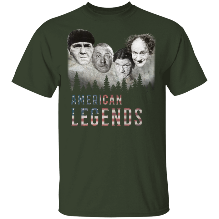 Three Stooges American Legends Youth Kids 100% Cotton T-Shirt
