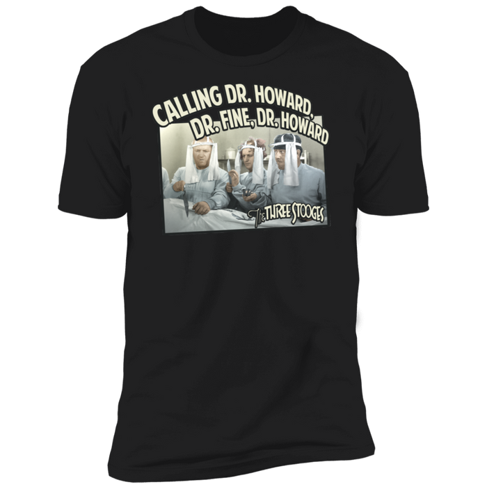 Three Stooges Doctors Premium Short Sleeve T-Shirt