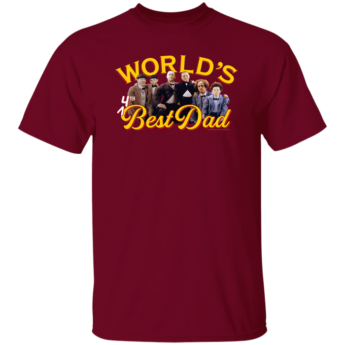 Three Stooges World's Best Dad T-Shirt