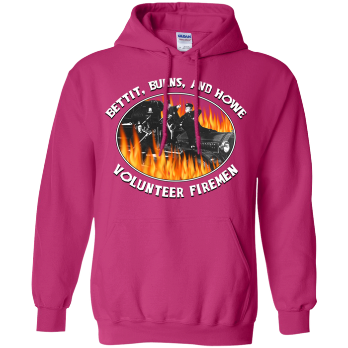 Three Stooges Pullover Hoodie Volunteer Firemen