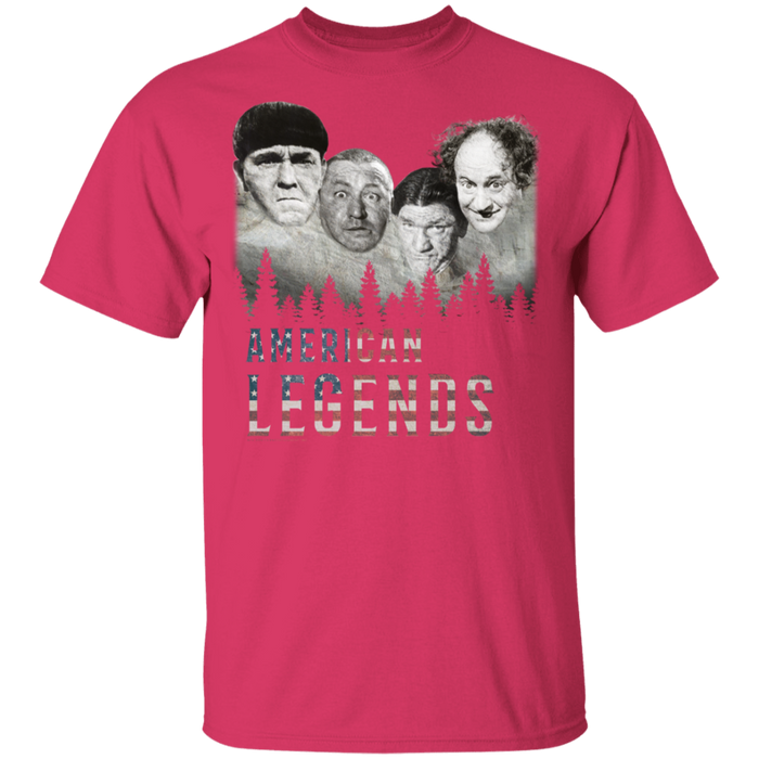 Three Stooges American Legends Youth Kids 100% Cotton T-Shirt