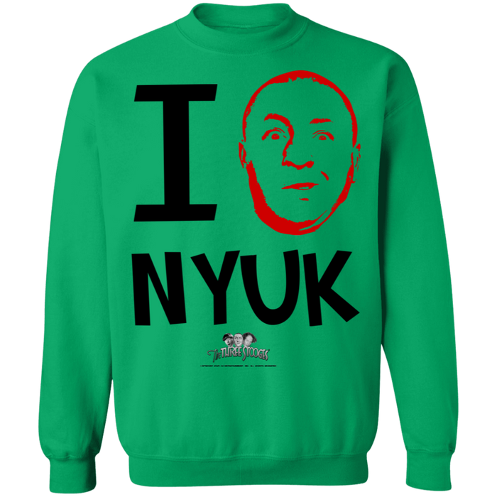 Three Stooges Curly I Love NYUK Pullover Sweatshirt