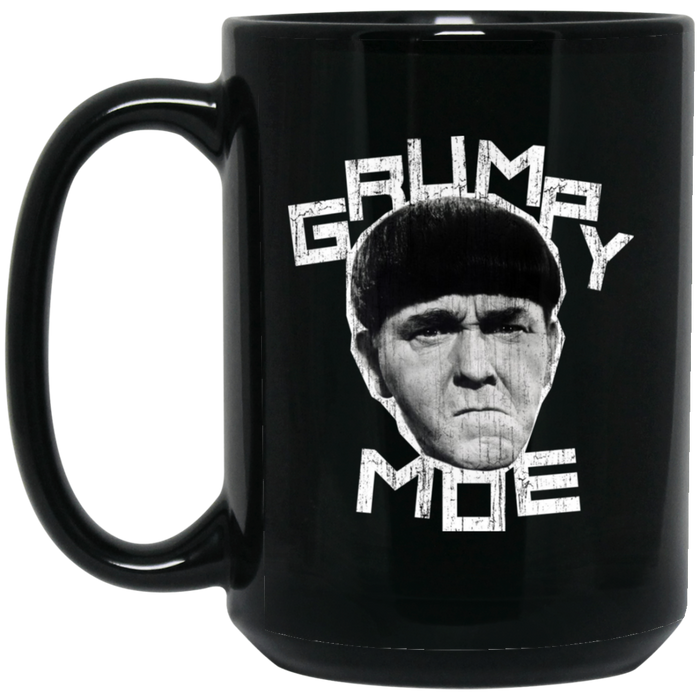 Three Stooges Grumpy Moe Large 15 Oz. Mug