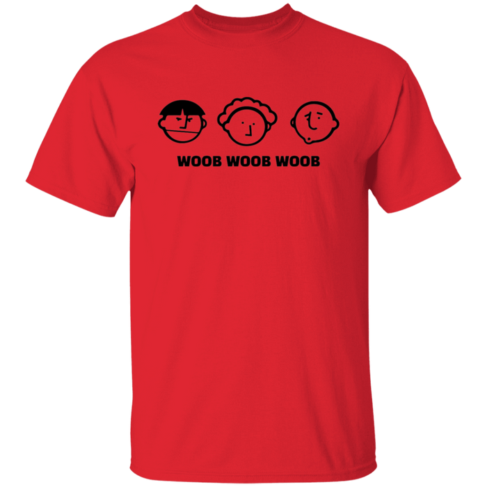 Three Stooges Woob Woob Woob Cartoon T-Shirt
