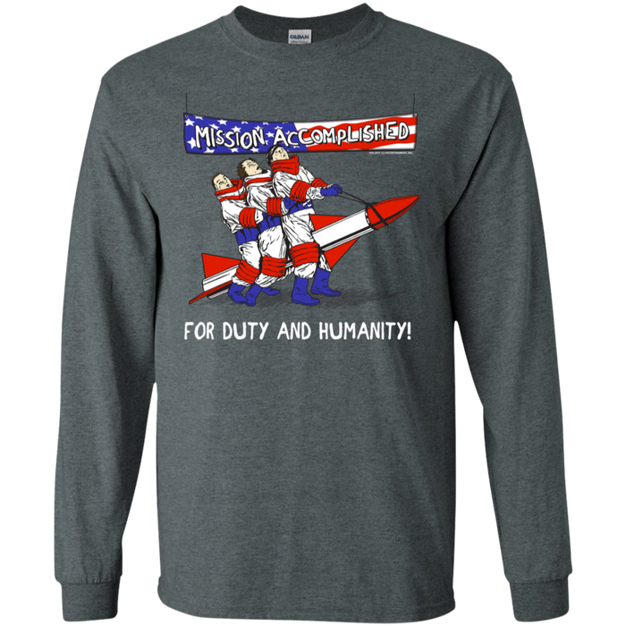 Three Stooges Mission Accomplished Long Sleeve T-Shirt
