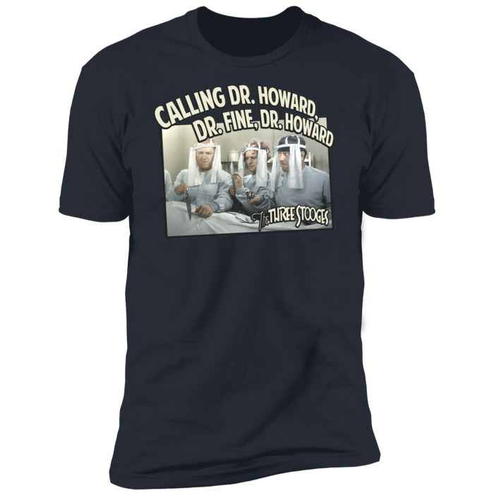 Three Stooges Doctors Premium Short Sleeve T-Shirt