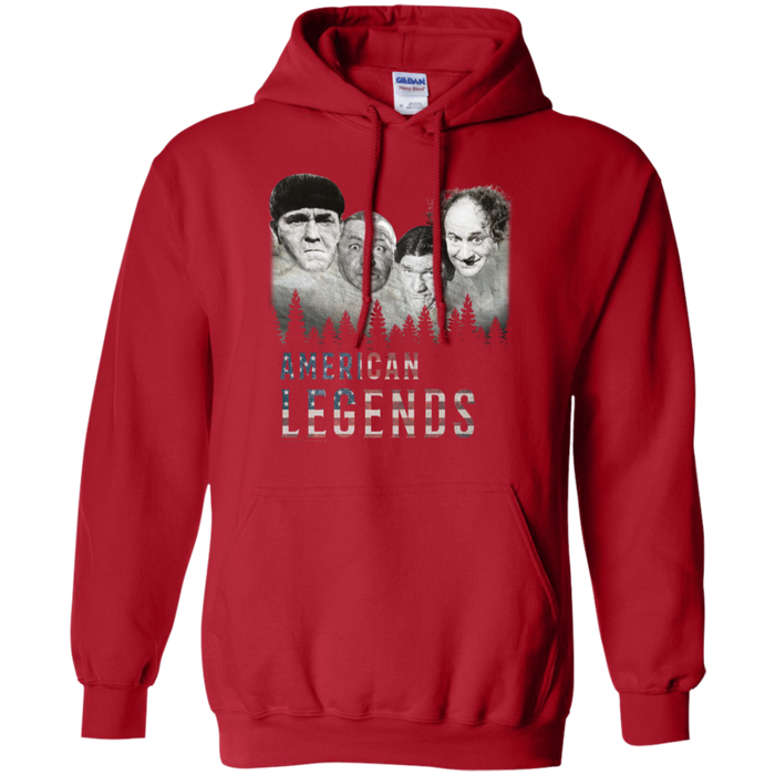Three Stooges American Legends Pullover Hoodie