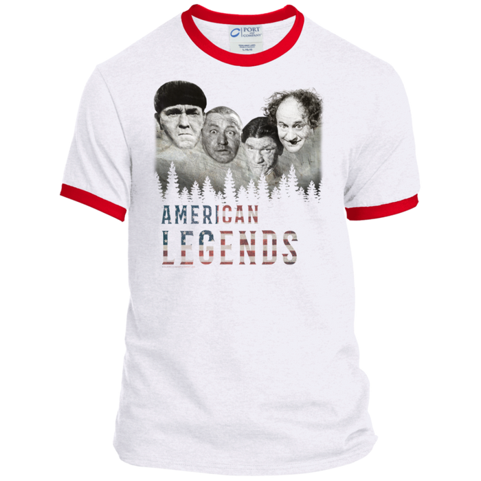 Three Stooges American Legends Ringer Tee