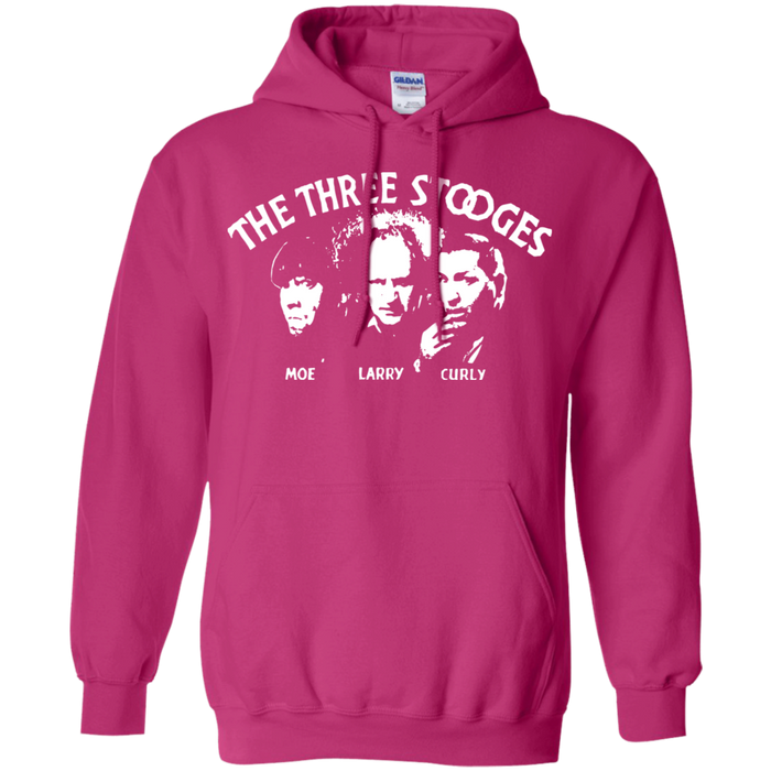 Three Stooges Pullover Hoodie Classic Opening Credits