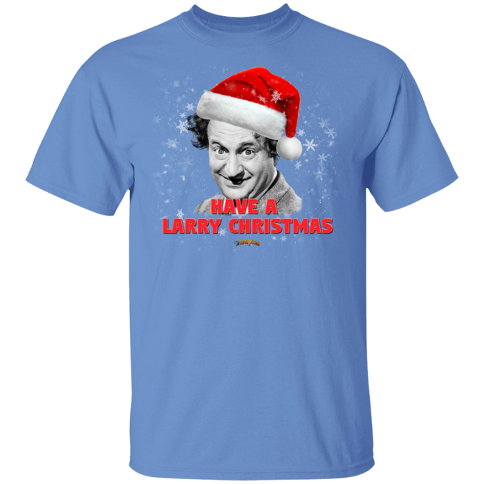 Three Stooges Have A Larry Christmas T-Shirt