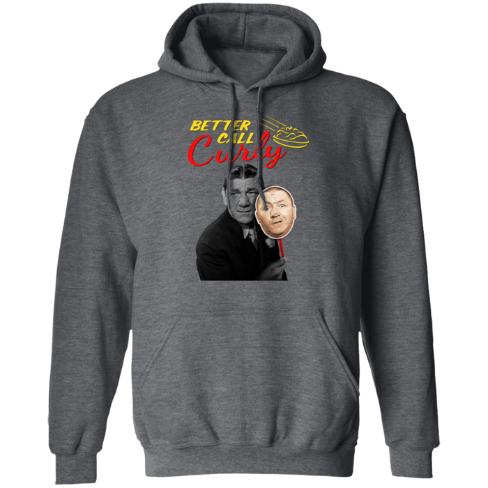 Three Stooges Better Call Curly W/ Shemp Premium  Pullover Hoodie