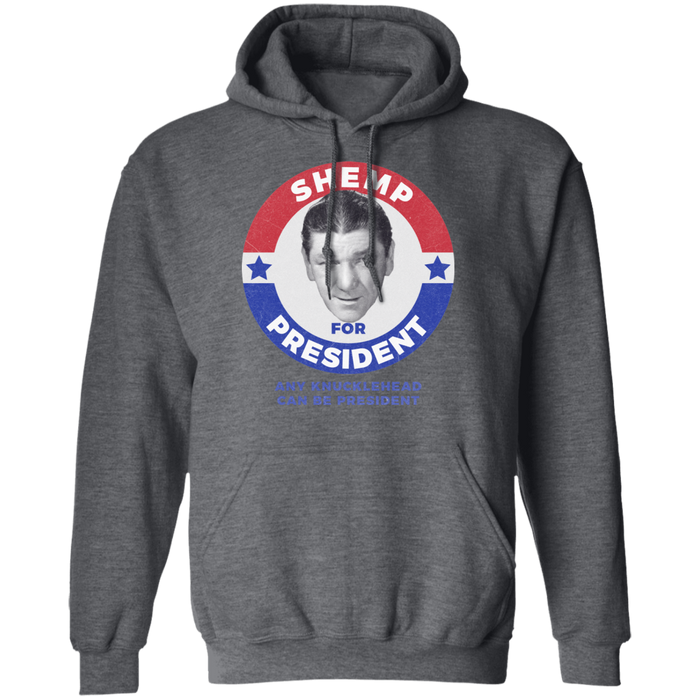 Three Stooges Shemp For President Pullover Hoodie