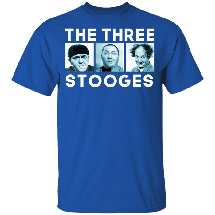 Three Stooges Three Squares Youth 100% Cotton T-Shirt