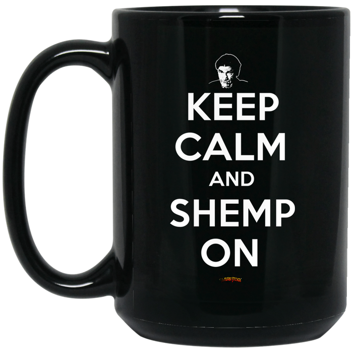 Three Stooges Keep Calm And Shemp On Large Mug