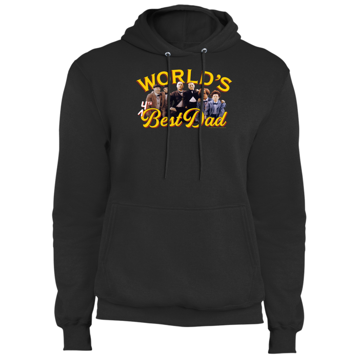 Three Stooges World's Best Father Fleece Pullover Hoodie