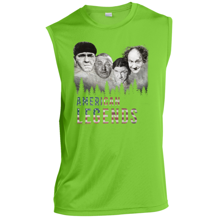 Three Stooges American Legends Sleeveless Performance Tee