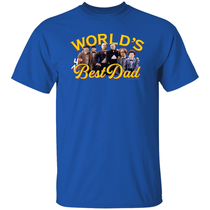 Three Stooges World's Best Dad T-Shirt