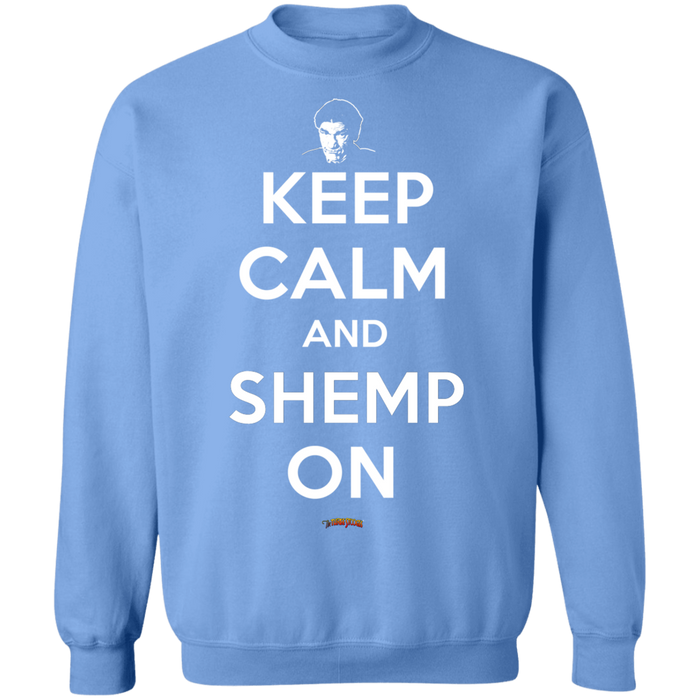 Three Stooges Keep Calm And Shemp On Crewneck Sweatshirt