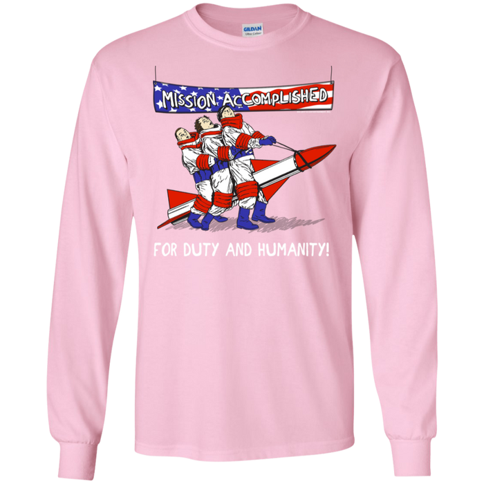 Three Stooges Mission Accomplished Long Sleeve T-Shirt