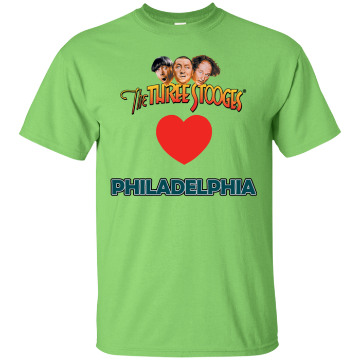 Three Stooges Love Philadelphia Heart T-Shirt