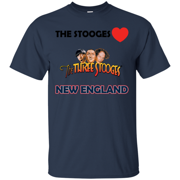 Three Stooges Love New England T-Shirt