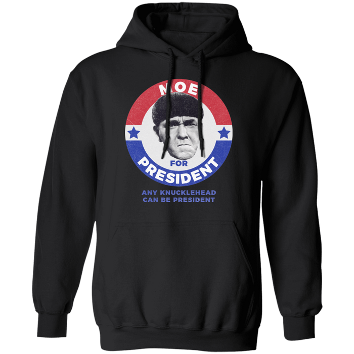 Three Stooges Moe For President Pullover Hoodie