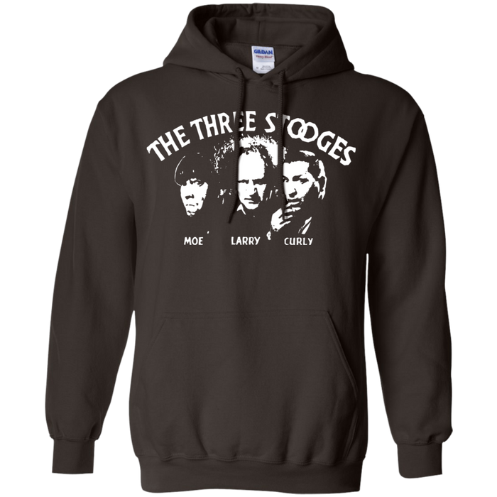 Three Stooges Pullover Hoodie Classic Opening Credits